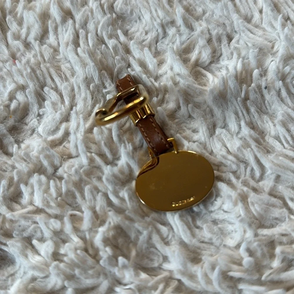 VintageGucci key chain bag charm key ring interlocking
